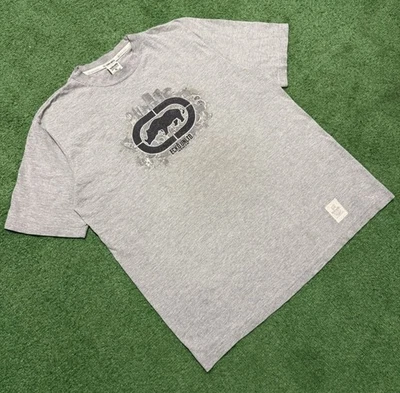 Vintage Y2K Ecko Unltd. Block is Hot 3D Graphic Logo Tee Size: XL - Image 1 of 4