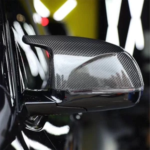 2p For BMW X3M X4M X5M X6M X5 X6 X7 M60i 2020-25 Carbon Fiber M Mirror Cover Cap - Picture 1 of 10