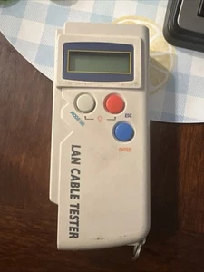 LAN CABLE TESTER MODEL: LCT400/BK - Picture 1 of 4