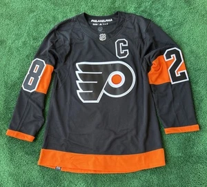Camiseta deportiva de hockey auténtica Adidas Philadelphia Flyers Claude Giroux para hombre talla 46 - Imagen 1 de 13