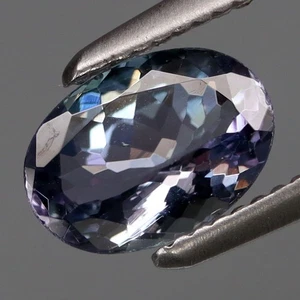 0.75Ct.Ravishing Color Natural Purplish Blue Tanzanite Tanzania Full Fire&CLEAN! - Picture 1 of 4