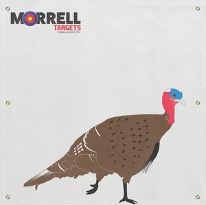 Morrell Nasp/IBO Polypropylene Archery Target Face, Life Size Turkey 48" x 44" - Picture 1 of 1