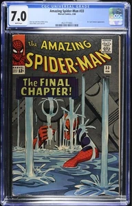 Amazing Spider-Man #33 - Marvel Comics 1966 CGC 7,0 aparición del Dr. Curt Connors. - Imagen 1 de 2