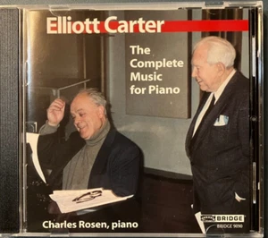Elliott Carter: The Complete Music for Piano - Charles Rosen - Picture 1 of 2
