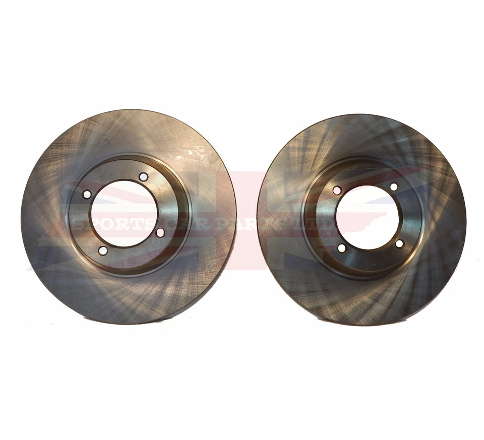 Par de rotores de freno nuevos para Triumph TR3B TR4 TR250 TR6 El precio es para 2 rotores Foto 1 de 2