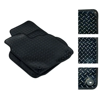 Fits Toyota Land Cruiser Colorado (1998 - 2002) Car Floor Mats Black Rubber 5... - Image 1 of 4