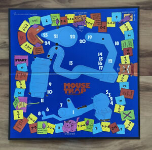1986 Mouse Trap Board Game Extra Replacement Piece - GAME BOARD ONLY