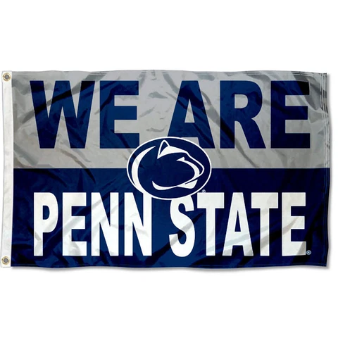 Penn State Nittany Lions We Are Penn State Flag Large 3x5 Cover