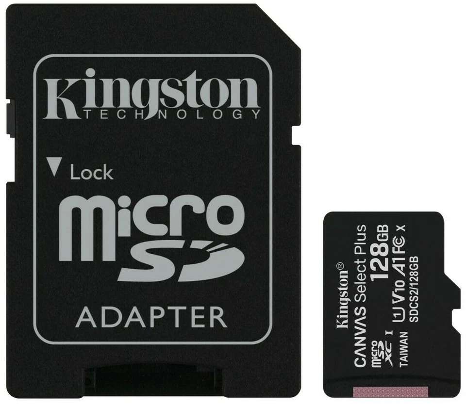 128GB Micro SD Card Full HD Memory For TAPO TC60,C200 Home Security Wi-Fi Camera - Image 1 of 4