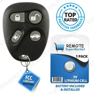 Replacement for Cadillac 1998-2000 Deville Seville Eldorado Remote Car Key Fob - Image 1 of 4