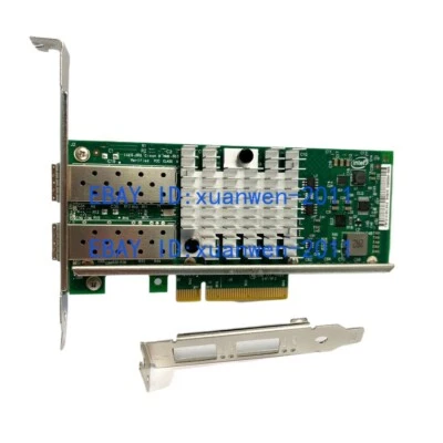 Intel X520-DA2 10Gb 10Gbe 10Gigabit Network Adapter NIC Dual Port Free Ship - Image 1 of 4