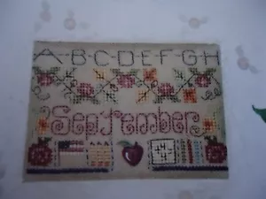 Shepherd's Bush Sampler September Counted Cross Stitch Kit 2001 - Picture 1 of 5