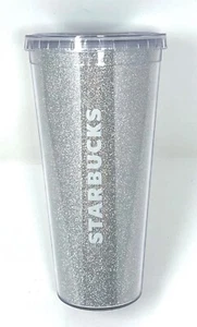 Starbuck Sliver Glitter 2018 20 FL OZ vaso café helado bebida fría - Imagen 1 de 11