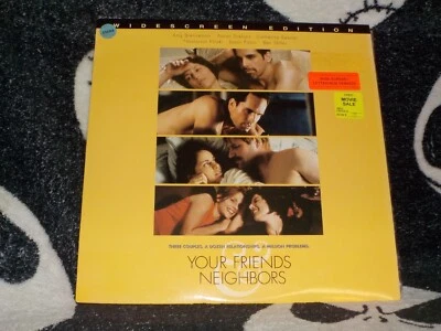 Your Friends & Neighbors Widescreen Laserdisc LD Ben Stiller Free Ship $50 - Image 1 of 2