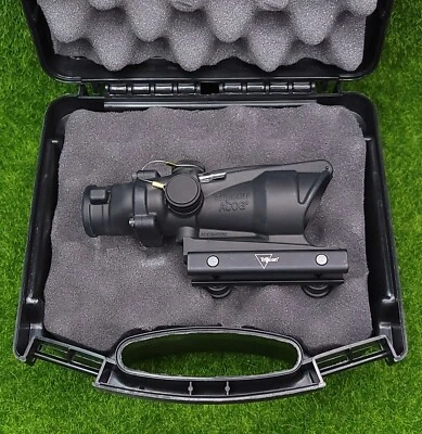 Mira para rifle Trijicon TA31F-G ACOG 4x32 verde retícula Chevron con montaje TA51 100218 Foto 1 de 4