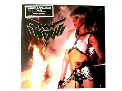 WENDY O. WILLIAMS W.O.W. LP SEALED VINYL PLASMATICS KISS GENE SIMMONS - Image 1 of 2