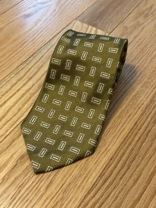 Valentino Cravatte 100% Silk Neck Tie Made in Italy Gold - Picture 1 of 7