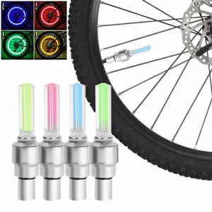 Car Wheel Tyre LED Light Bulb Tire Air Valve Stem Cap Lamp Decor Accessories Hot - Picture 1 of 5