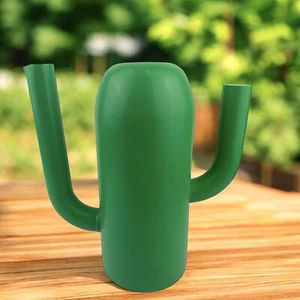 Ikea ÄRTBUSKE ARTBUSKE Decorative Cactus Vase Watering Can Bright Green 9 ½" NEW - Picture 1 of 15
