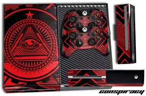 Designer Skin für Xbox One 1 Gaming Konsole + 2 Controller Aufkleber Cnspy R - Bild 1 von 1