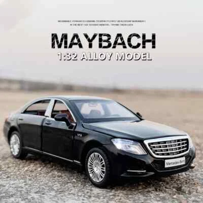 1:32 Mercedes Benz Maybach S600 Alloy Car Diecast Metal Car Models Vehicle Toy - Image 1 of 4
