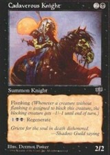 4 Cadaverous Knight - LP - Mirage - mtg - x4 4x