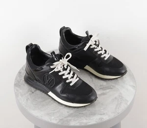 Women's Louis Vuitton Run Away Black Sneakers Size 36 - Picture 1 of 23