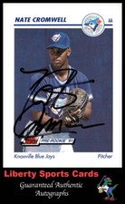 1991 Impel Nate Cromwell #353 Authentic Autographed Card Knoxville Blue Jays