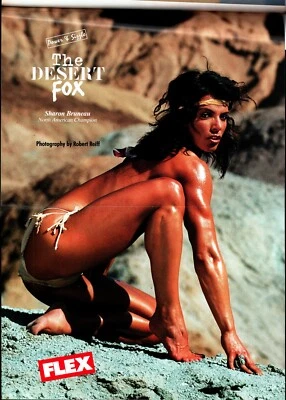 Flex Magazine 09/1996 Sharon Bruneau Kathie Lee Cory Everson + Poster - Image 1 of 4