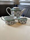 Villeroy And Boch Switch 3 Coffee Pot Creamer And Sugar Bowl German Porcelain