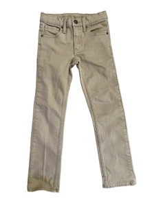Cody James boys youth size 7 tan skinny jeans denim cotton - Picture 1 of 5