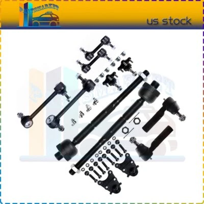 Fits 2004 2005 Chevrolet Colorado Set Of 12 Front Rear Tie Rod Ball Joint Kit Foto 1 de 4