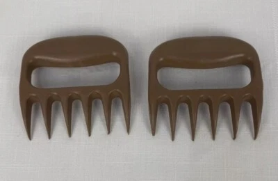 Garras trituradoras de carne para barbacoa, horquillas manipuladoras de carne para ahumador de parrilla, herramienta para barbacoa Foto 1 de 4