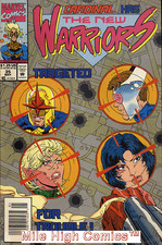 NEW WARRIORS (1990 Series)  (MARVEL) #35 NEWSSTAND Very Fine Comics Book