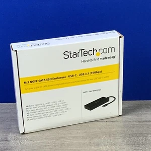 StarTech M.2 SATA USB 3.1 Portable External Enclosure SM21BMU31CI3 - Picture 1 of 1