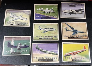 VINTAGE FRIEND OR FOE COLLECTABLE CARDS - 1952 VERY GOOD CONDITION- 8 CARD SET - Picture 1 of 18