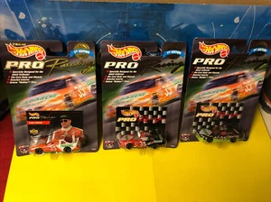 Vintage 1998 Hot Wheels Pro Racing Todd Bodine NASCAR #35 Team Tobasco Lot Of 3 - Picture 1 of 5