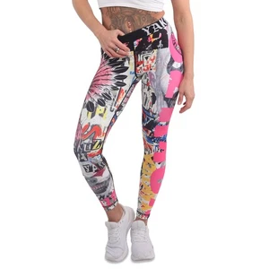 Leggings deportivos mujer Yakuza LEB18112 talla XS color multicolor - Imagen 1 de 2