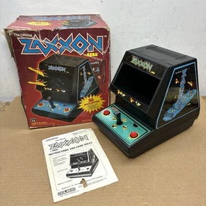Vintage ZAXXON COLECO SEGA HANDHELD TABLETOP ARCADE GAME- read description - Picture 1 of 24