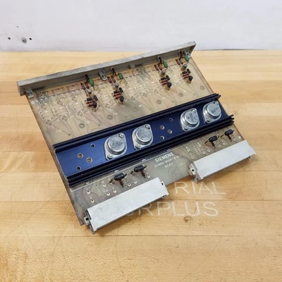 Siemens G3400-B154-E01 B, circuito stampato con 4 transistor di potenza BD130 - USATO - Immagine 1 di 4