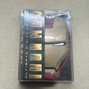 Iron Man (1) (DVD 2008 Ultimate 2-Disc Helmet Case) MCU Marvel Robert Downey Jr - Picture 1 of 14
