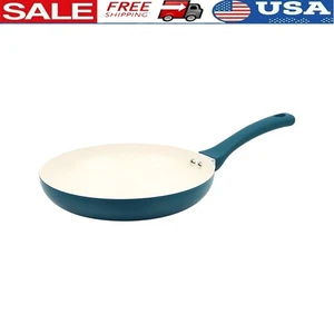 Sartén de cerámica de aluminio antiadherente de 10 pulgadas fácil limpieza calefacción rápida utensilios de cocina nuevos - Imagen 1 de 9