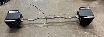 Power block Pro 100 Ez Curl Barbell -Compatible W/Pro 100 Adjustable Dumbbells - Image 1 of 4