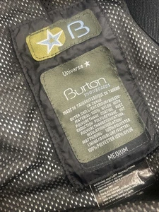 Burton Universe Snowboard Bib Dryride Pants Black Size Medium - Picture 1 of 8