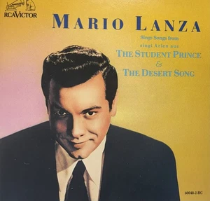 THE STUDENT PRINCE & DESERT SONG - MARIO LANZA, CD, 22 TRACKS, 1989, RCA - Picture 1 of 2
