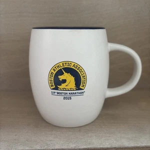 2015 - 119th Boston Marathon Adidas Coffee Mug Boston Athletic Association EUC - Picture 1 of 4