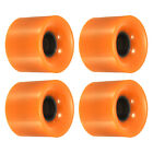 60 mm roues longboard skateboard roues rue roues cruiser 78A, orange 4 pièces