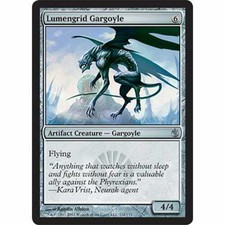 4x MTG: Lumengrid Gargoyle - Uncommon Artifact - Mirrodin Besieged - MBS