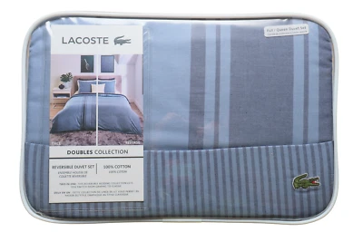 Juego de Edredón Completo/Queen Colección Doble Anglet V 100% Algodón Lacoste Foto 1 de 4