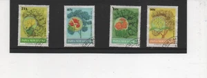 Papua New Guinea stamps 1992 Trees set of 4 Very Fine Used SG975-978 - Picture 1 of 1